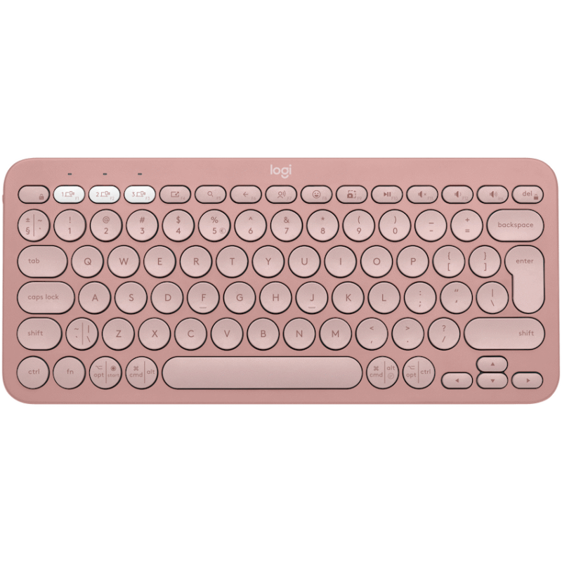 Logitech(R) Pebble Wireless Keys 2 K380s – Tonal Rose