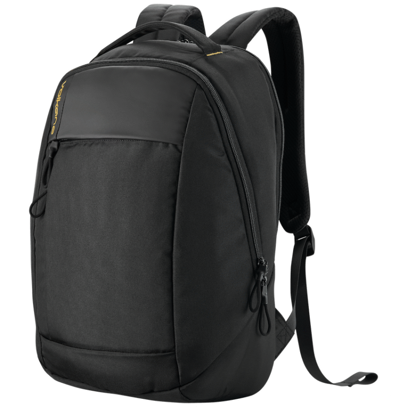 Volkano Trim 15.6″ Laptop Backpack – Black/Spice