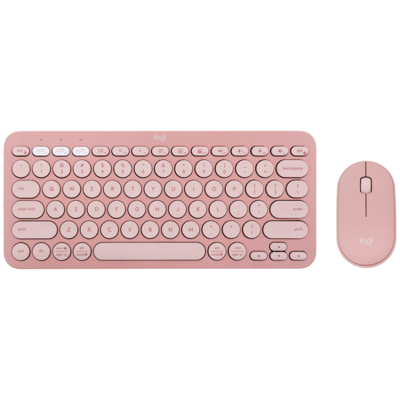 Logitech(R) Pebble 2 Combo – Tonal Rose