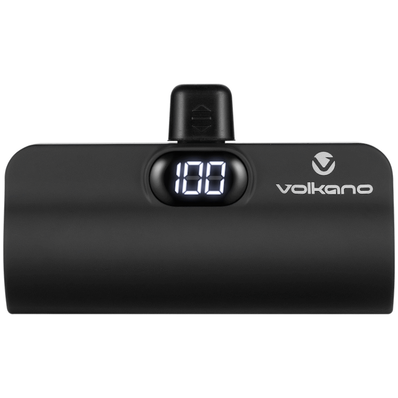Volkano Relief Pro Power Bank – 5000mAh Type-C Direct Plug-In