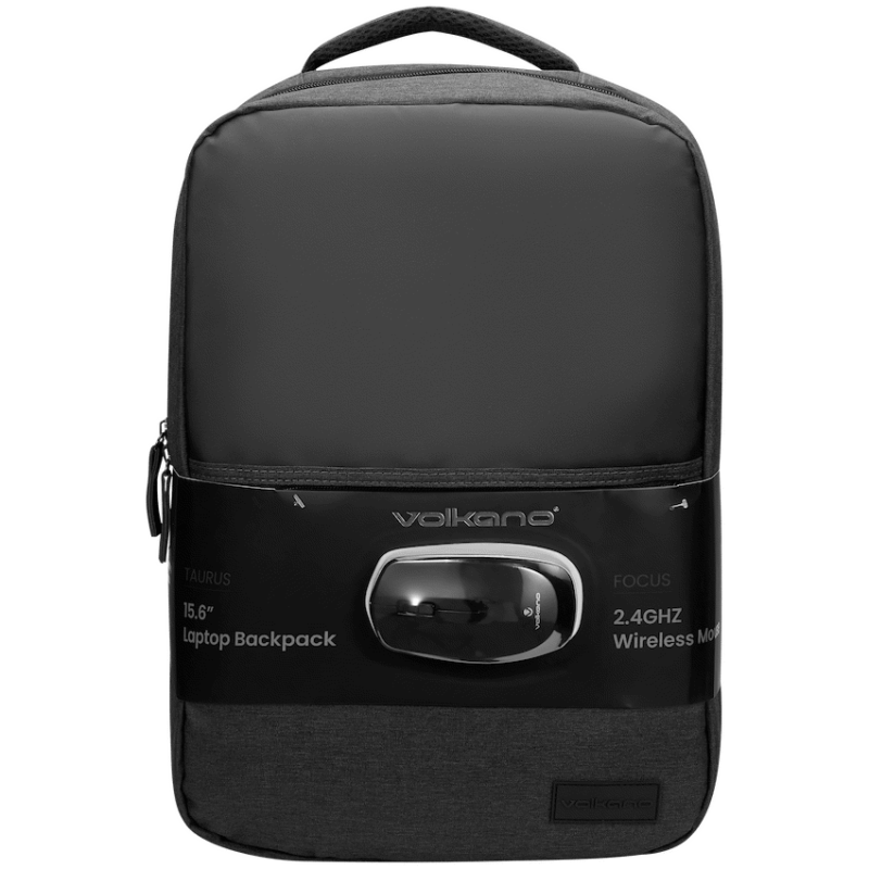 Volkano Taurus 15.6″ Backpack & Mouse combo