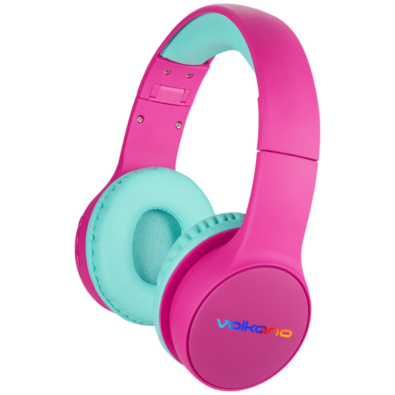 Volkano Kids Atlas Bluetooth Padded Headphones with dB Switch Function