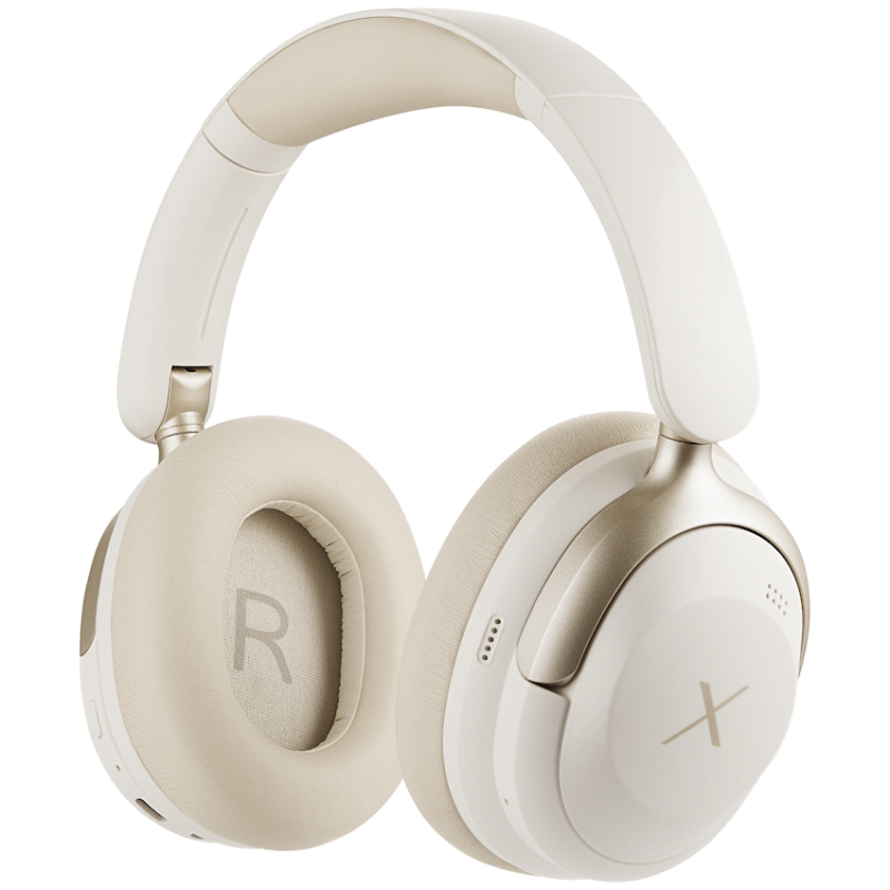 VolkanoX Halo ANC Bluetooth Headphone – Nude