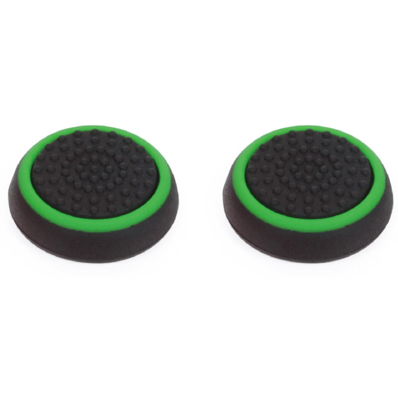 VX Gaming Ripper Series Controller Thumb Grips – Black/Green (Xbox One/Slim)
