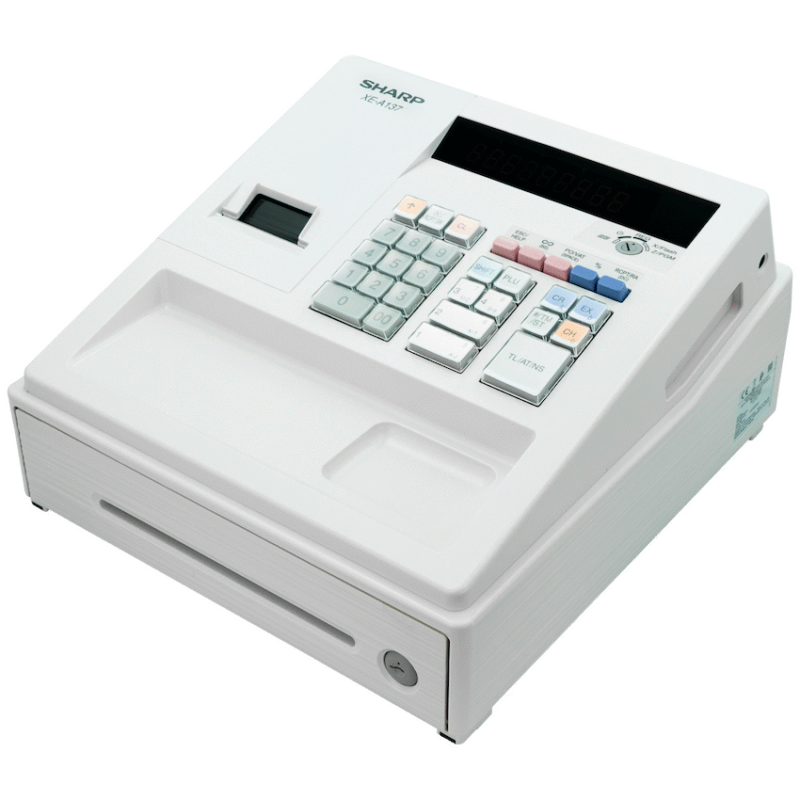 Sharp XE-A137-WH Cash register