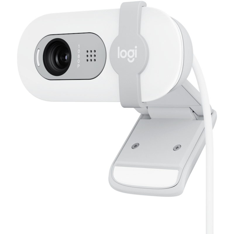 Logitech(R) Brio 100 Full HD Webcam – Off-White