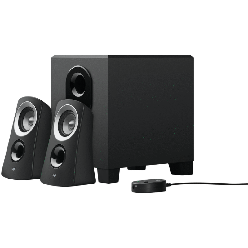Logitech(R) Z313 Speaker System with Subwoofer