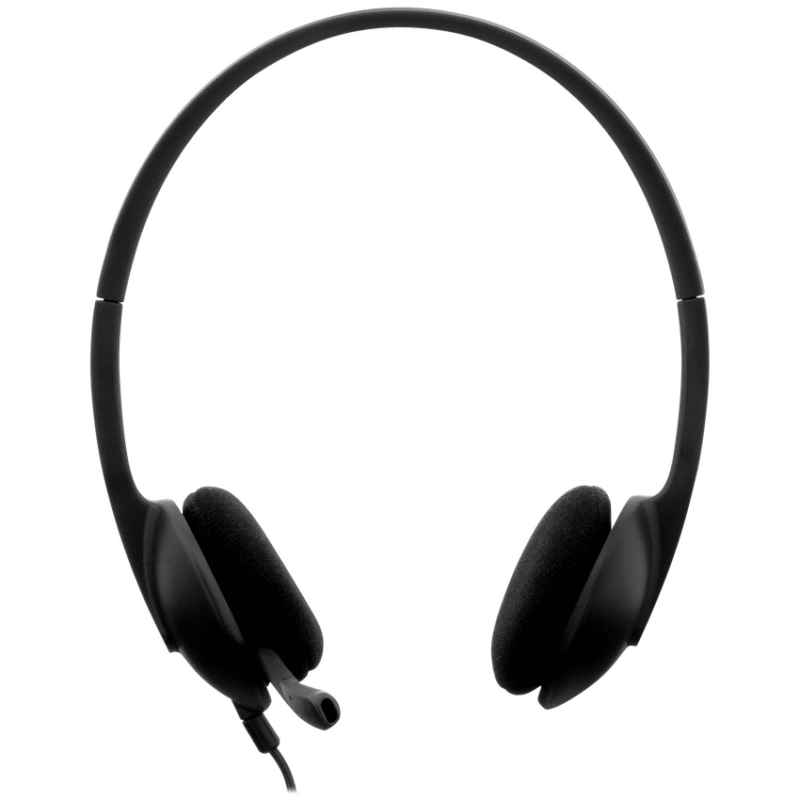 Logitech(R) H340 USB Computer Headset – Black