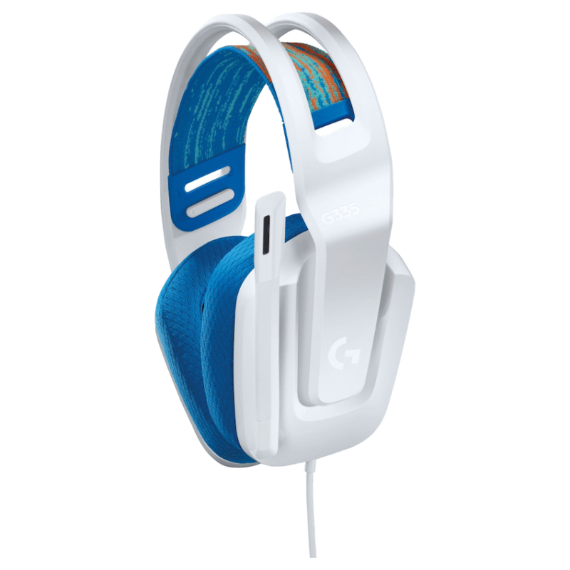 Logitech(R) G335 Wired Gaming Headset – White – 3.5 MM