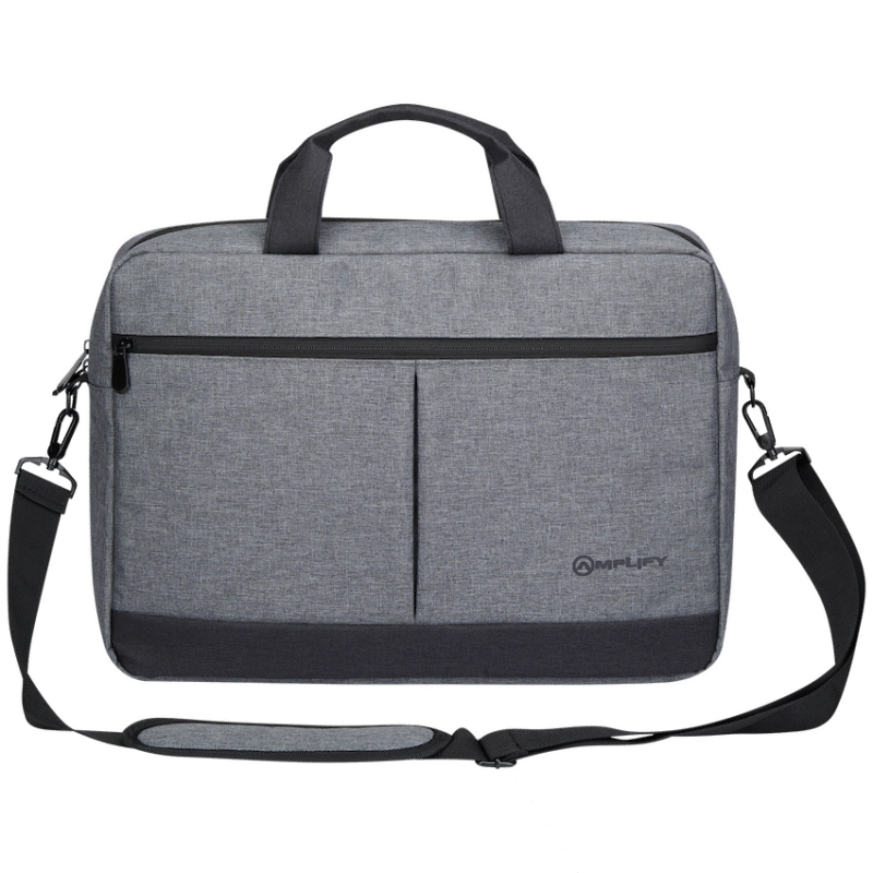 Amplify Ingwe 15.6″Laptop Shoulder Bag Black/Charcoal