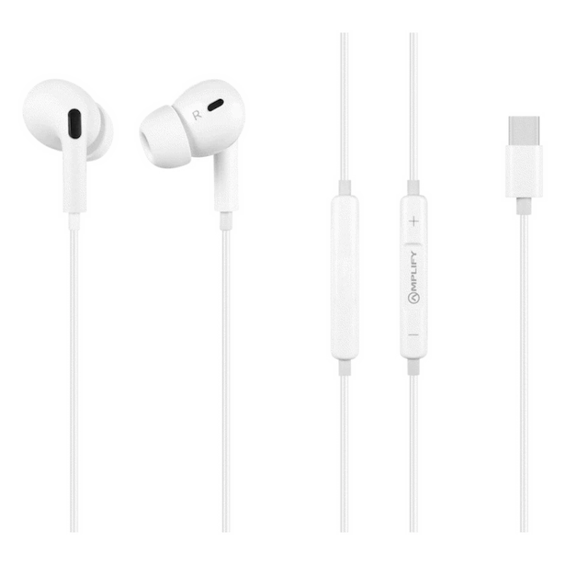 Amplify Soundlink  Type-C Earphone – White