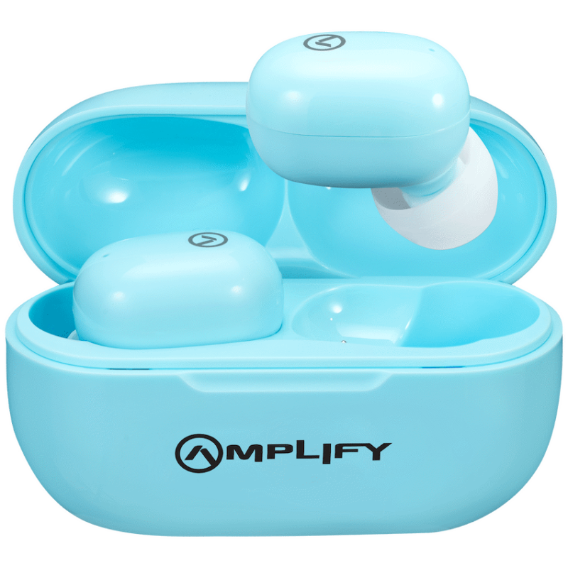 Amplify Zodiac Series TWS Earphones with Charging Case – Blue