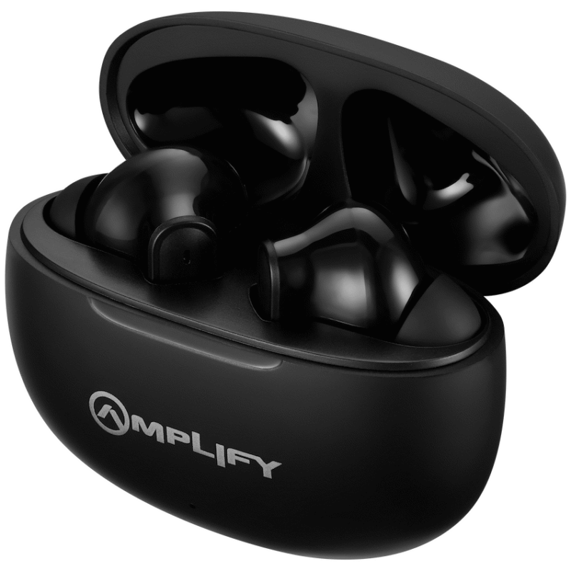Amplify True Connection True GO Series Wireless Earphones PDQ Stemmed – Black