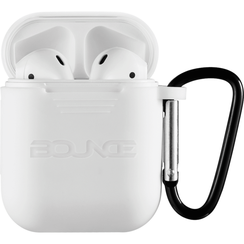 Bounce Buds Series True Wireless Earphones with Silicone Accessories – White