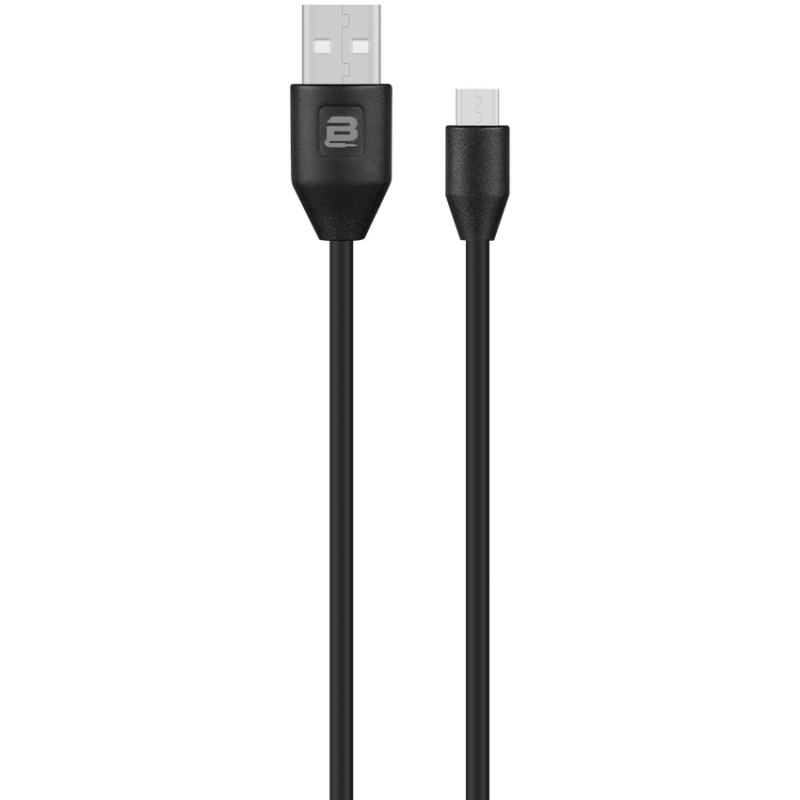 Bounce Cord Series 1.2m Micro USB Cable – Black