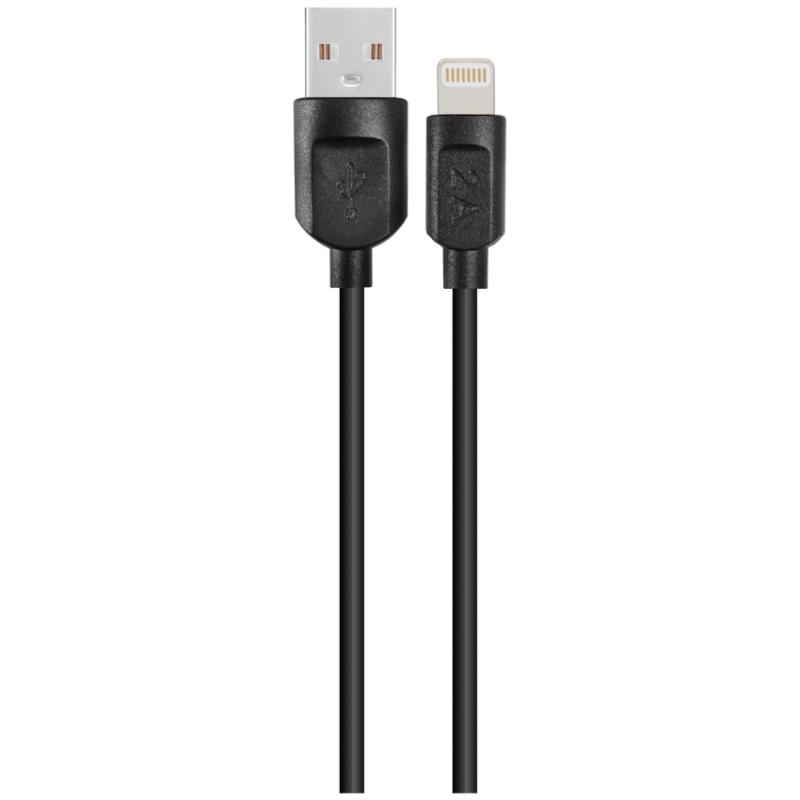 Bounce Cord Series 1.2m Lightning Cable – Black