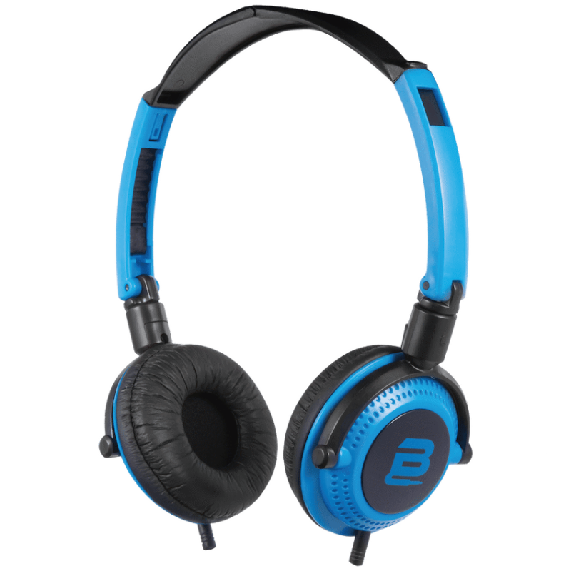 Bounce Swing Series Headphones with Mic – Blue/Black