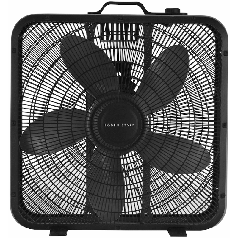 Boden Stark 50cm Box Fan – Black