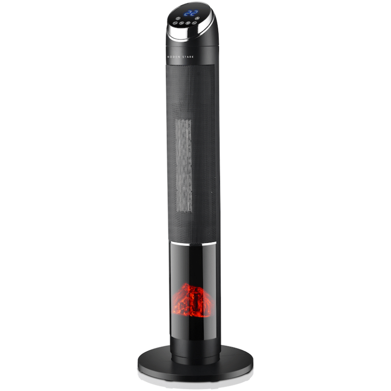 Boden Stark Digital Fireplace Tower Heater
