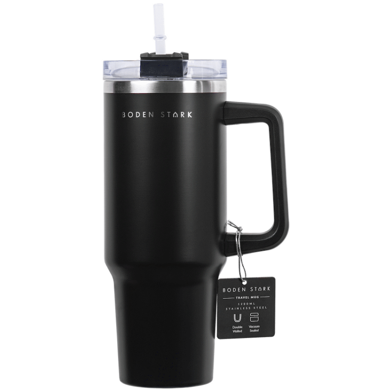 Boden Stark 1200ml Travel Mug – Black