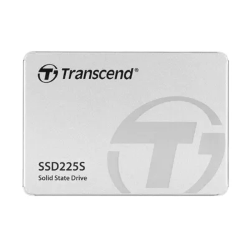 TRANSCEND 500GB SSD225S 2.5′ SSD DRIVE – SATA III 3D NAND with SLC cache – 530MB/s Read 480MB/s Write – 180 TBW