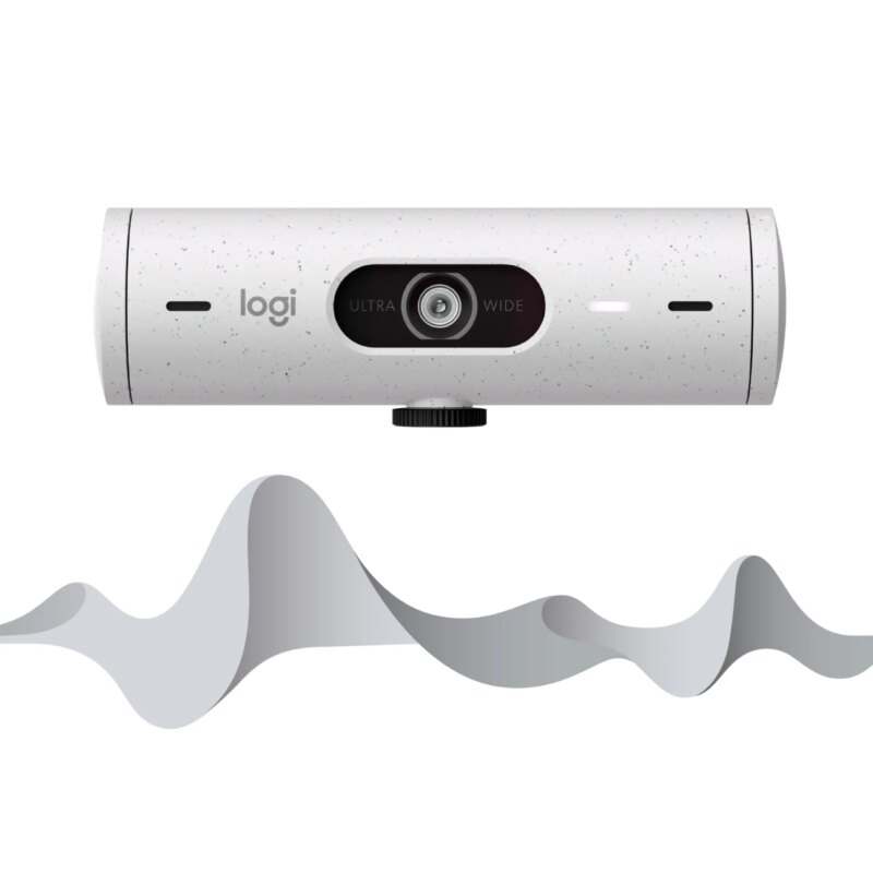 Logitech(R) Brio 500 Full HD Webcam – Off-White