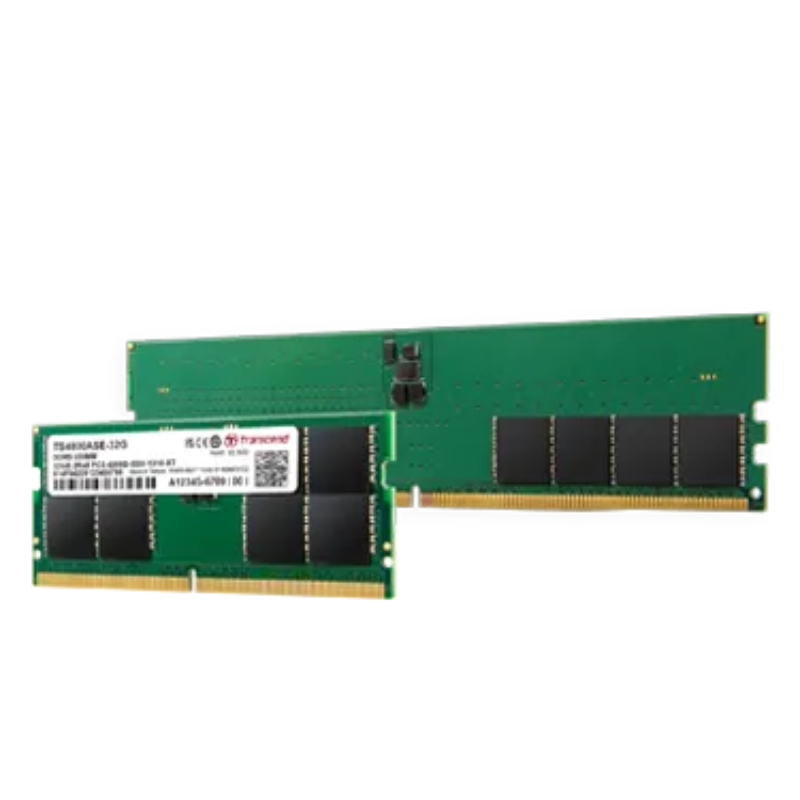 TRANSCEND JET MEMORY 16GB DDR5-5600 UNBUFFERED DESKTOP LONG DIMM 1RX8 CL46  (2Gx8)x8