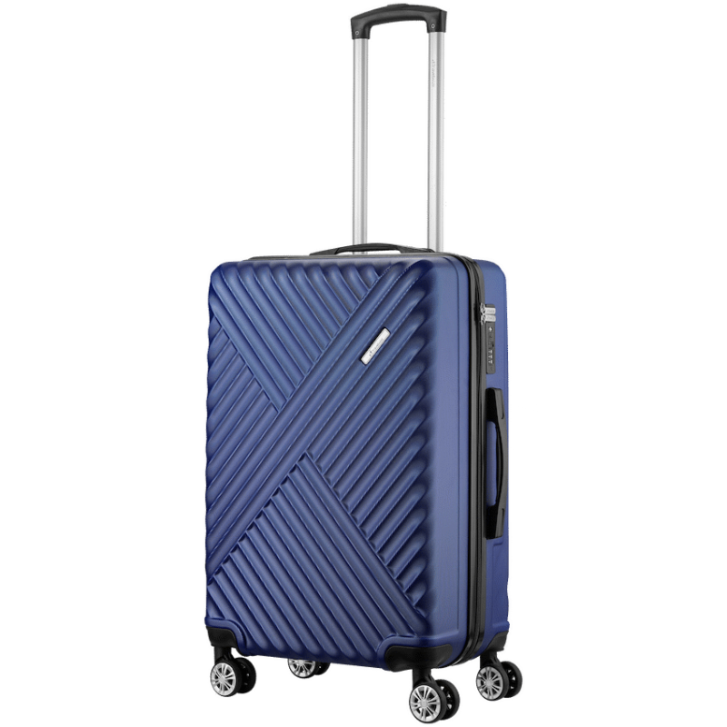 Travelwize Astra ABS 67cm 4-Wheel Spinner Luggage – Navy