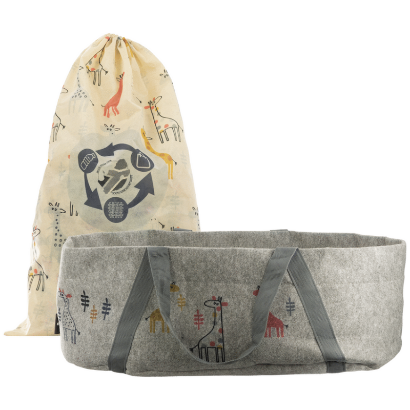 Totes Babe Giraffe Baby Carrier – Grey