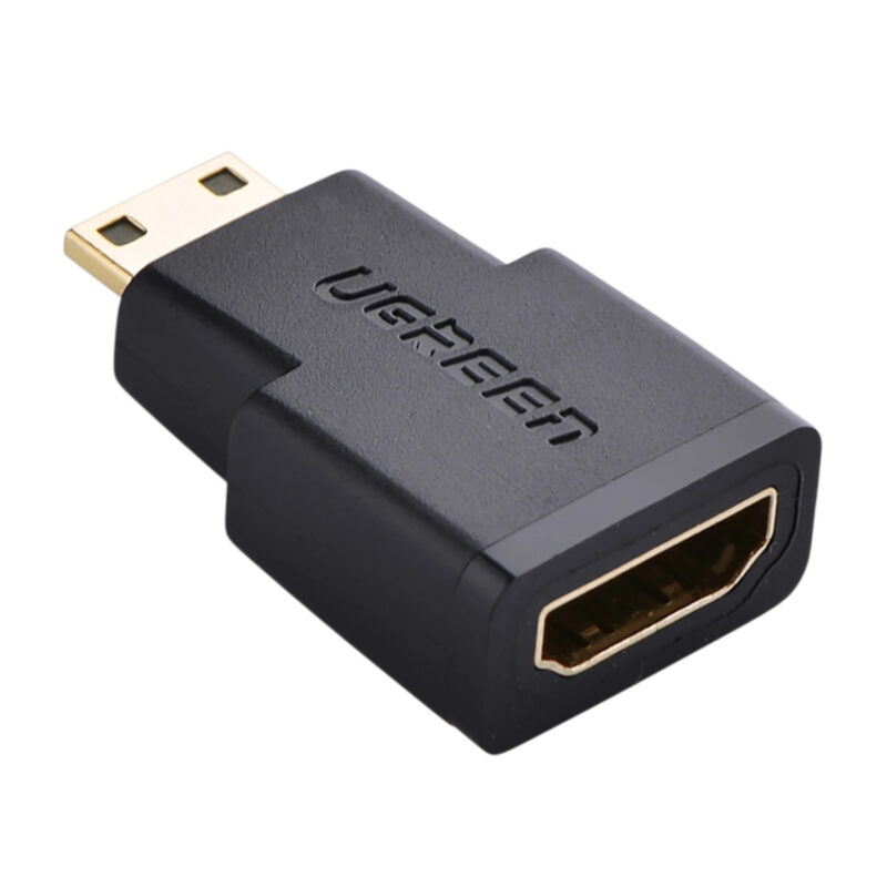 UGreen 20101-20101 Mini HDMI to HDMI Adapter – Black