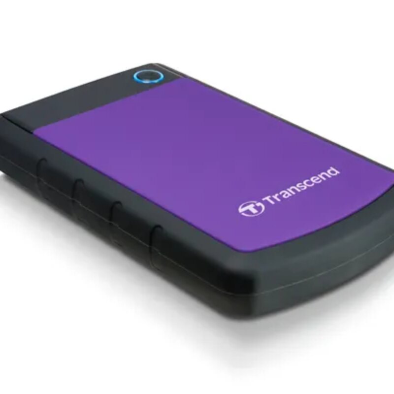 TRANSCEND 2TB USB3.1 RUGGED 2.5” HDD – PURPLE