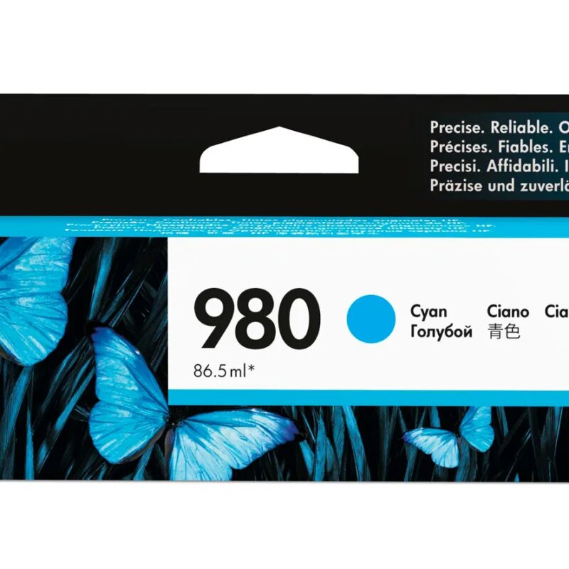 HP 980 Cyan Ink Cartridge