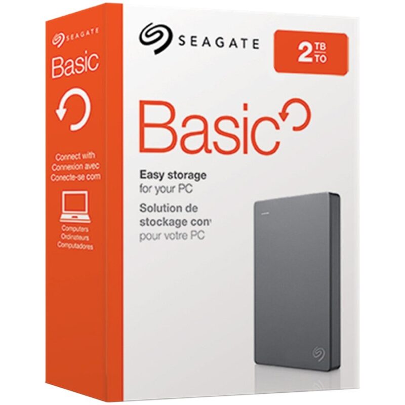 SEAGATE HDD External Basic (2.5’/2TB/USB 3.0)