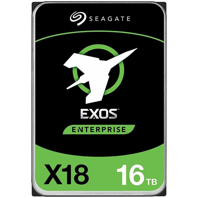 SEAGATE HDD Server Exos X18 HDD 512E/4KN  ( 3.5’/ 16TB/ SAS 12Gb/s / 7200rpm)