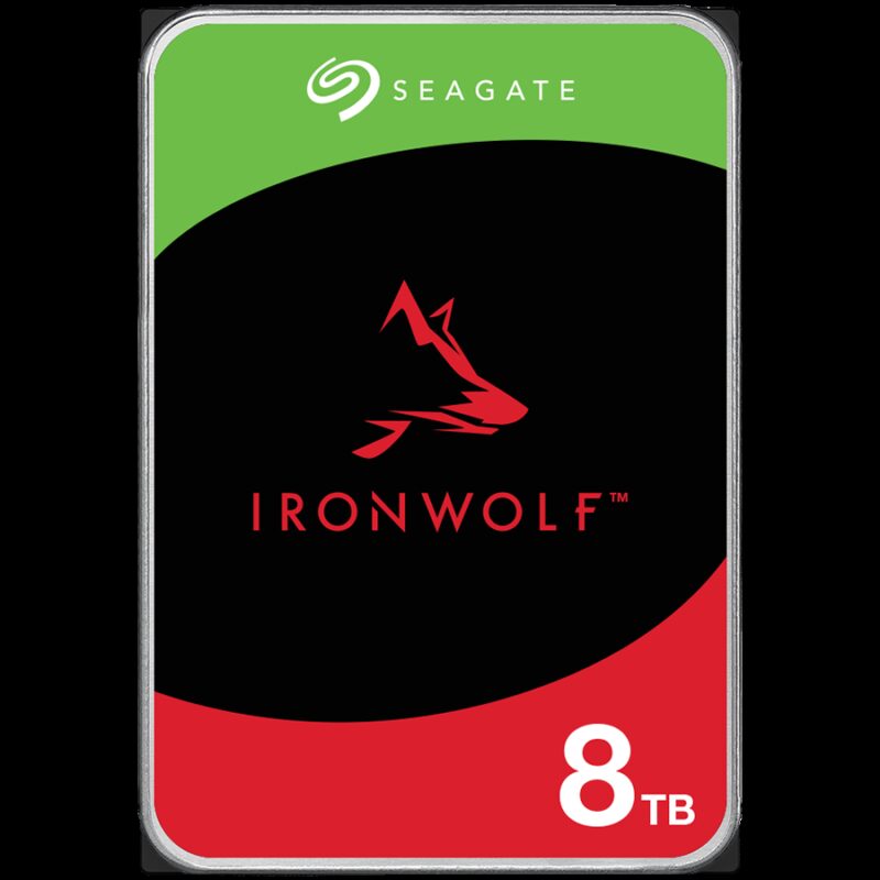 SEAGATE HDD IronWolf (3.5’/ 8TB/ SATA 6Gb/s/ rmp 7200)