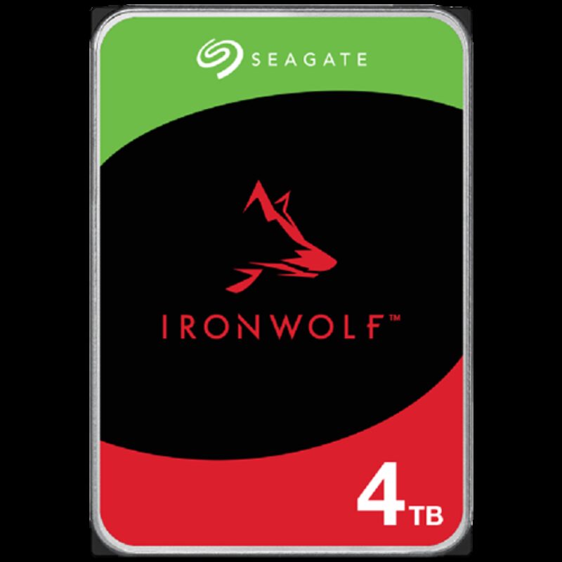 SEAGATE HDD NAS IronWolf  (3.5”/4TB/SATA 6Gb/s/rpm 5400)