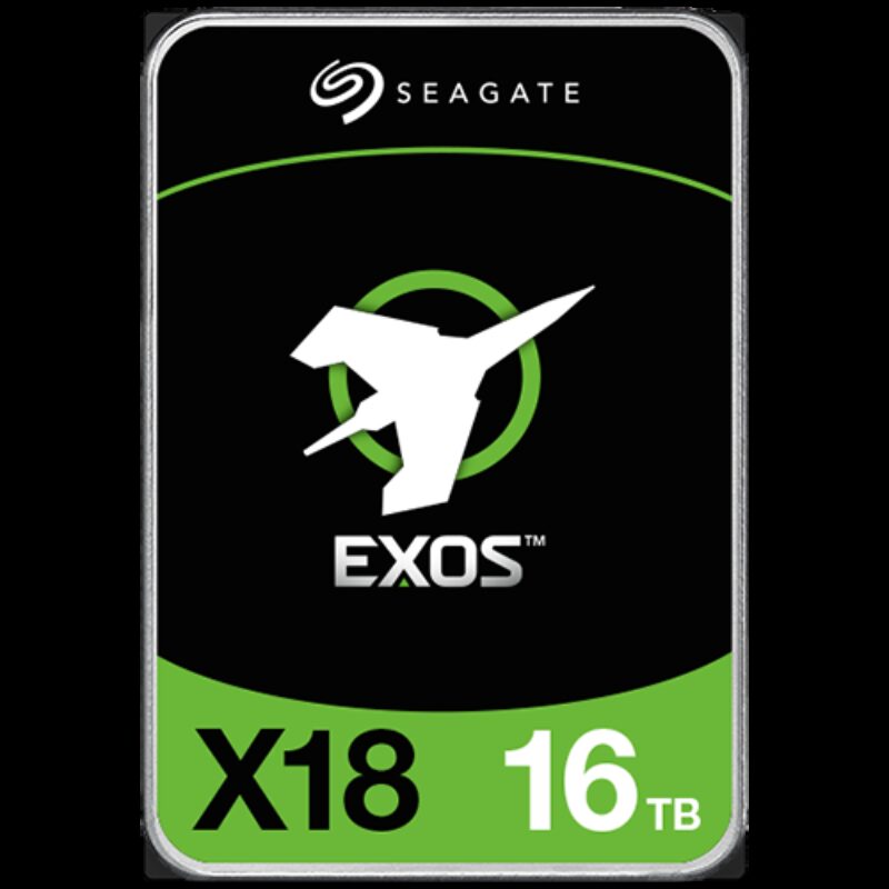 SEAGATE HDD Server Exos X18 HDD 512E/4KN ( 3.5’/ 16TB/ SATA 6Gb/s / 7200rpm)