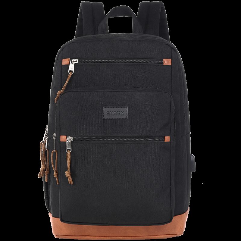 CANYON BPS-5, Laptop backpack for 15.6 inch450MMx310MM x 160MMExterior materials: 90% Polyester+10%PUInner materials:100% Polyester
