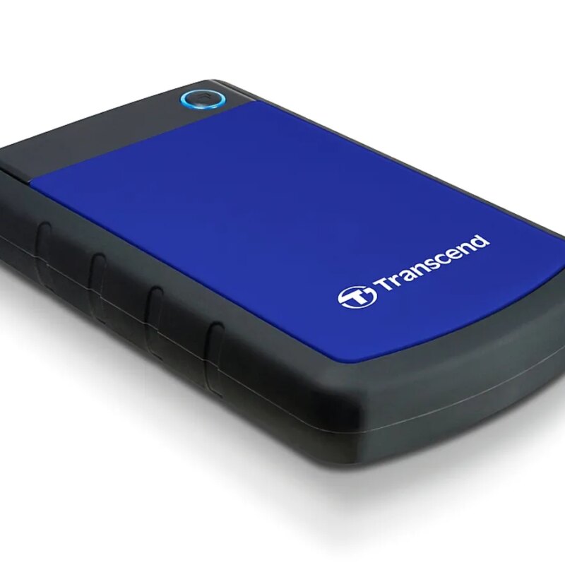 TRANSCEND STOREJET 2TB 2.5” H3 USB 3.1 HDD – BLUE