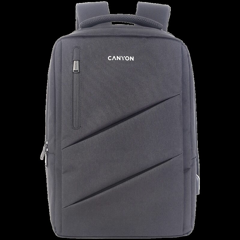 CANYON backpack BPE-5 Urban USB 15.6” Grey