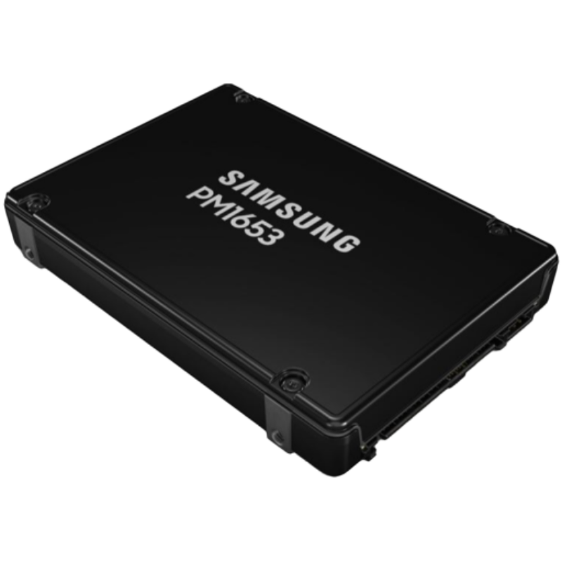 SAMSUNG PM1653 7.68TB Enterprise SSD, 2.5”, SAS 24Gb/s, TLC