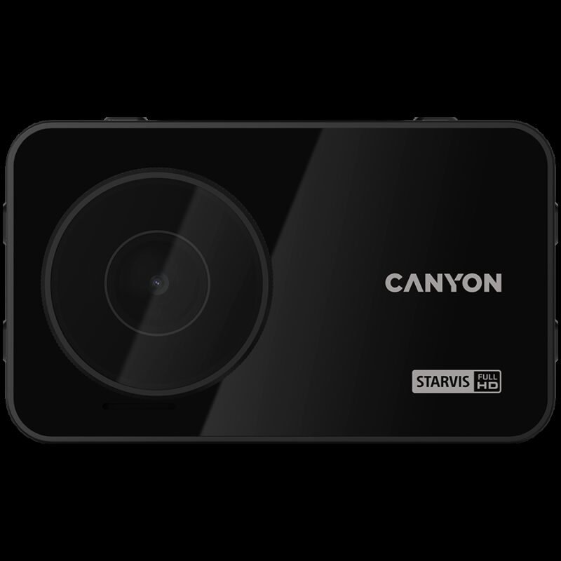 CANYON car recorder DVR10GPS FullHD 1080p Wi-Fi GPS Black