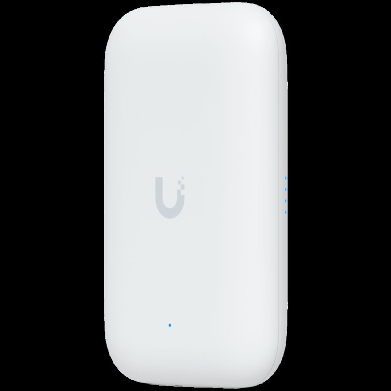 UBIQUITI Swiss Army Knife Ultra, WiFi 5, 4 spatial streams, 115 m² (1,250 ft²) coverage with internal antenna, 200+ connected devices, owered using PoE, GbE uplink, Versatile wall, ceiling, and pole mounting, (2) RP-SMA connectors for optional external antennas, Weatherproof (outdoor exposed.