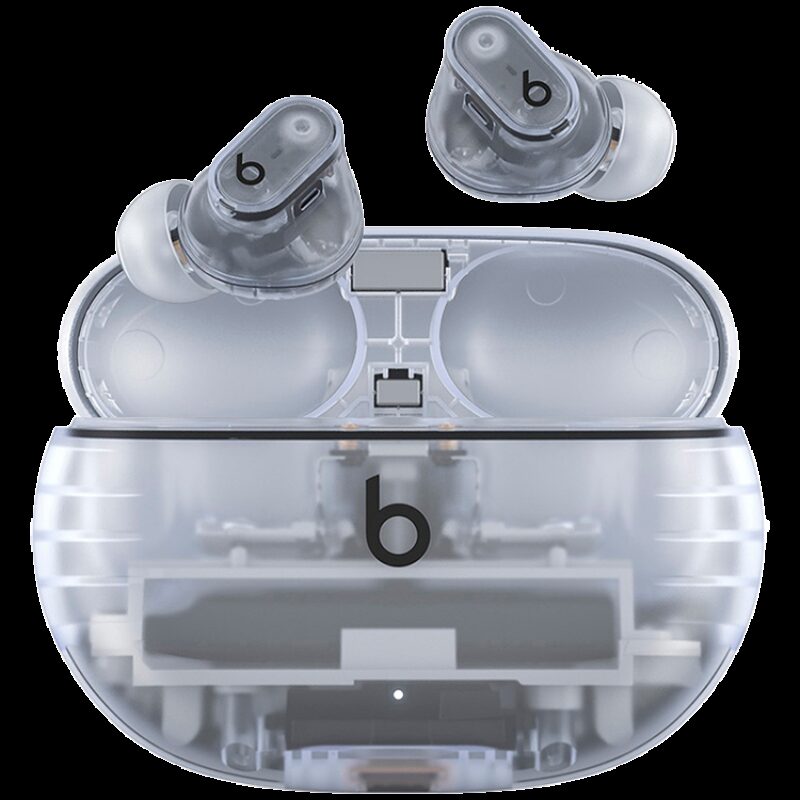 Beats Studio Buds + – True Wireless Noise Cancelling Earbuds – Transparent,Model A2872 A2871 A2870