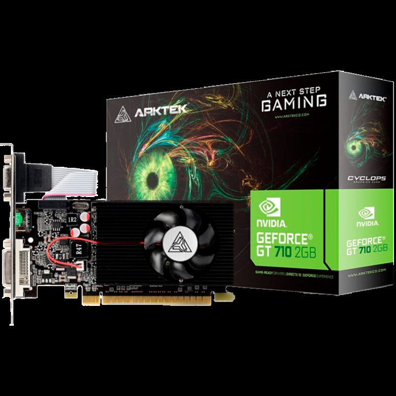 Arktek Geforce GT710 4GB DDR3 64bit Low Profile