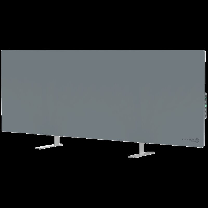 AENO Premium Eco Smart Heater, 700W, LED display, Tempered glass, Infrared+convection heating type, Plug type: South Africa (M type), Grey, Manufacturer: AENO