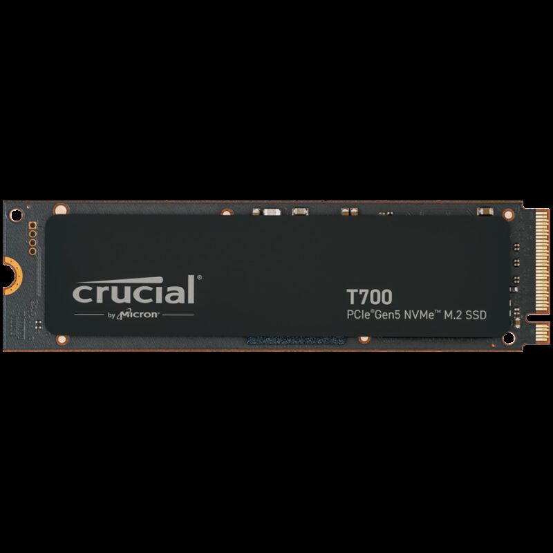 Crucial T700 4TB PCIe Gen5 NVMe M.2 SSD