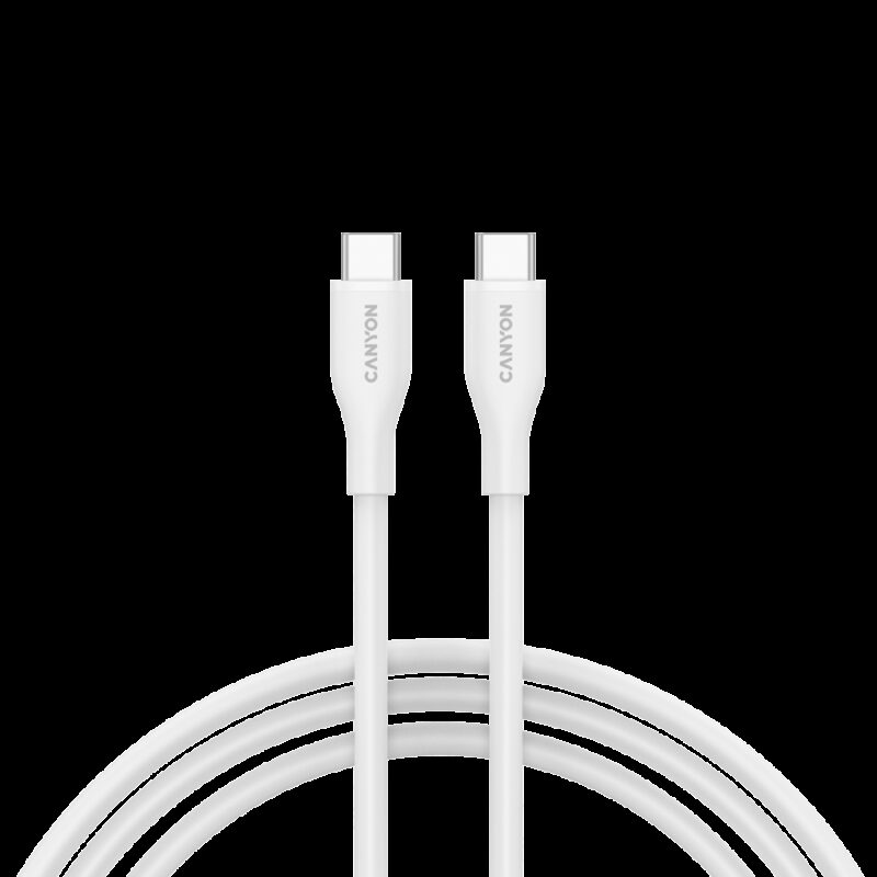 CANYON cable CC60SC10 C-C 60W 1m Silicon White