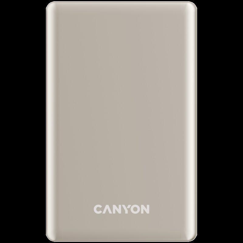 CANYON power bank OnPower 505 slim Magnetic 5000 mAh PD20W Beige