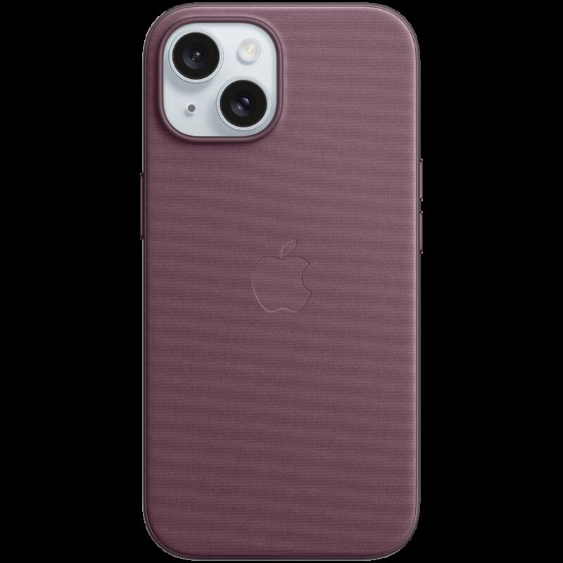iPhone 15 FineWoven Case with MagSafe – Mulberry,Model A3132